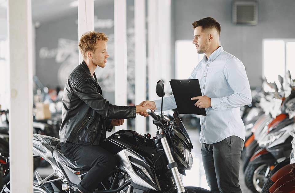 Vente de moto